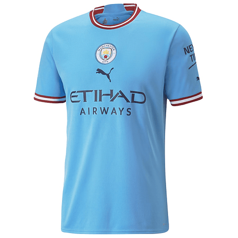 Camisola principal Man City 22/23 - Haaland 9 - Versão adepto
