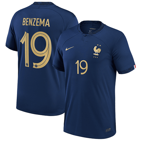 Camisola Principal França 22/23 - Benzema 19