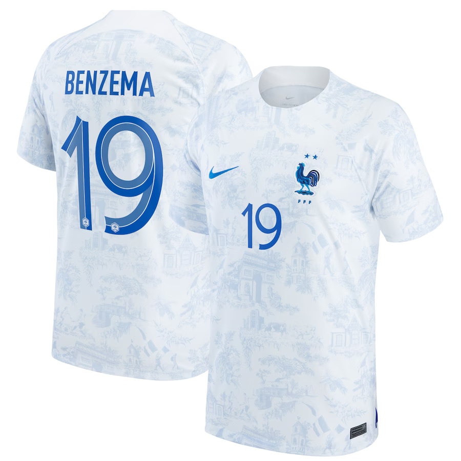 Camisola alternativa França 22/23 - Benzema 19 1