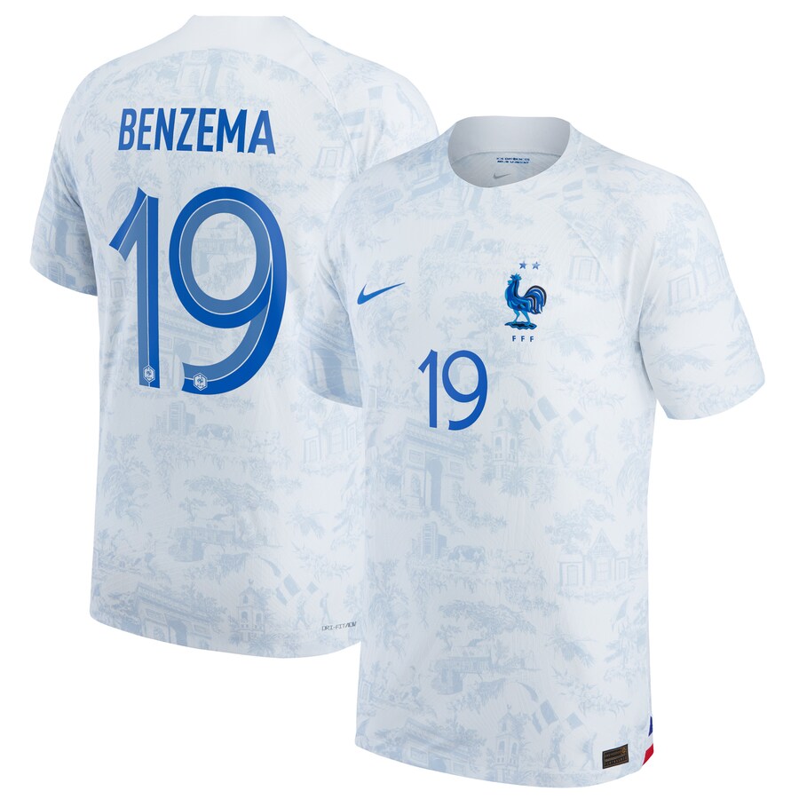 Camisola alternativa França 22/23 - Benzema 19 4