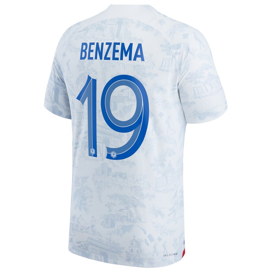 Camisola alternativa França 22/23 - Benzema 19 6