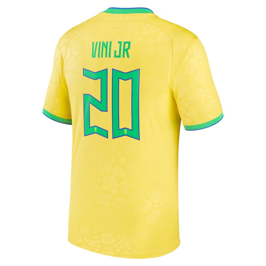 Camisola principal Brasil 22/23 - Vini Jr 20 2