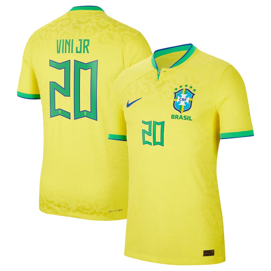 Camisola principal Brasil 22/23 - Vini Jr 20 4