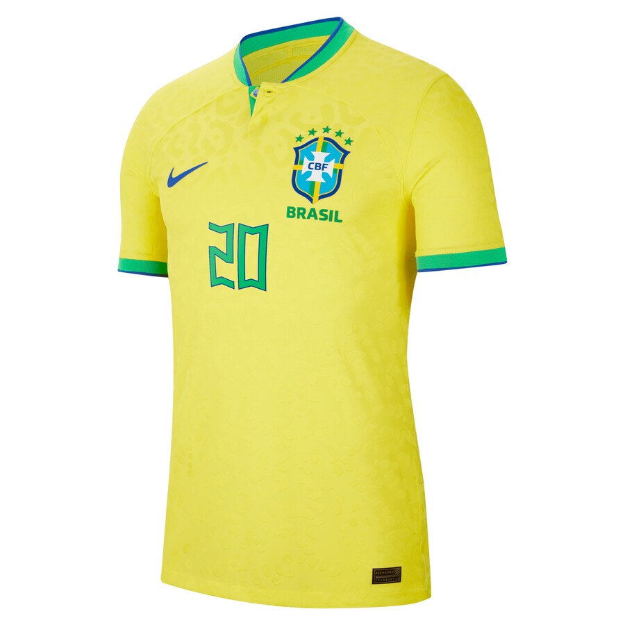 Camisola principal Brasil 22/23 - Vini Jr 20 6