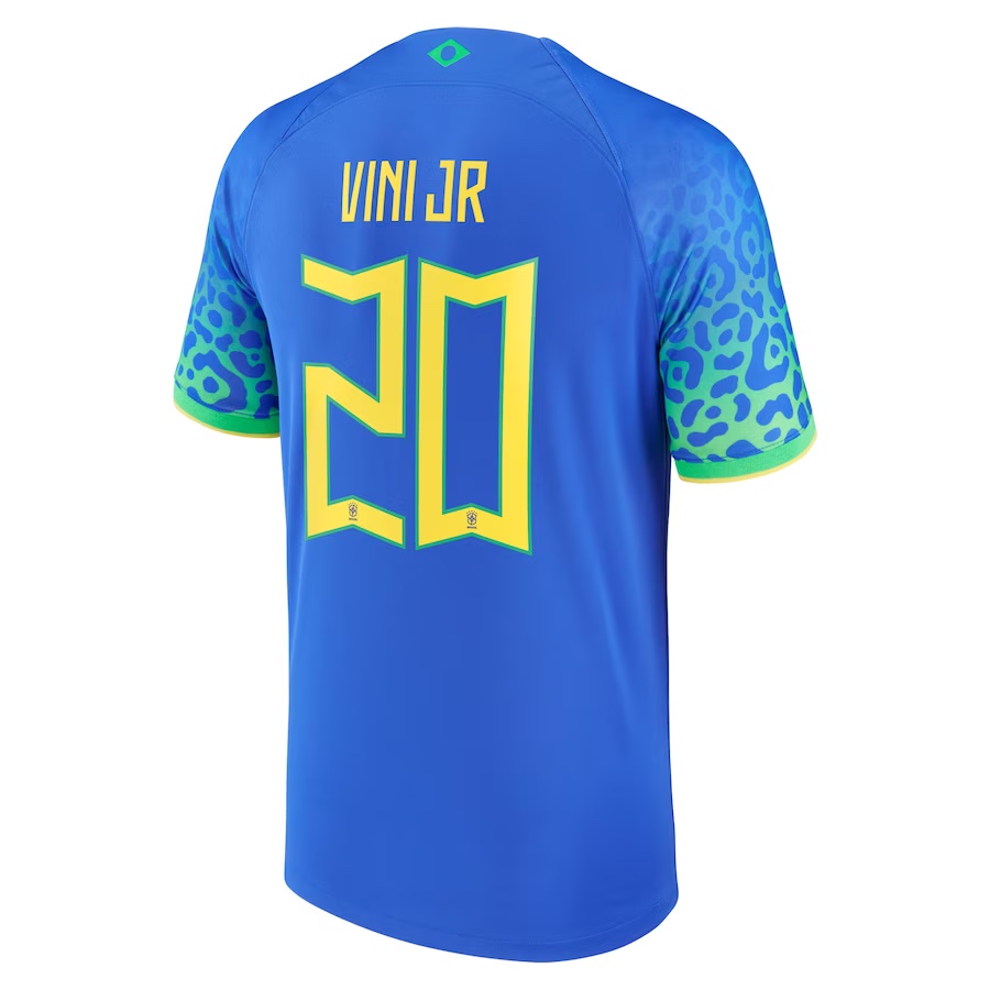 Camisola alternativa Brasil 22/23 - Vini Jr 20 2