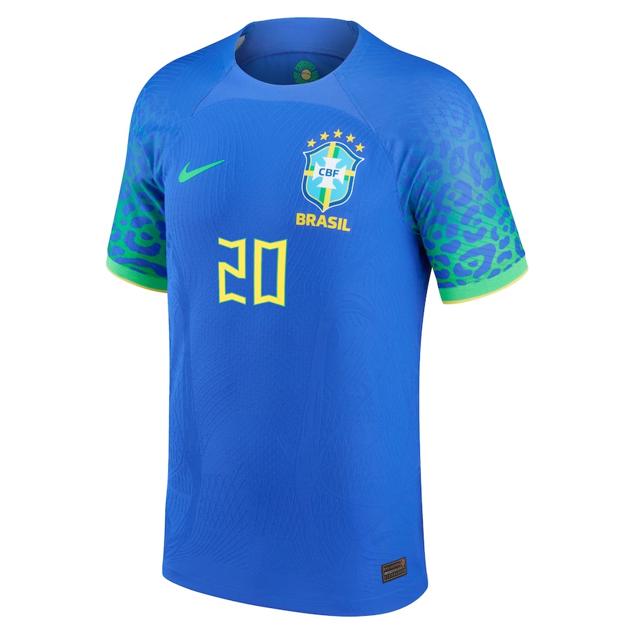 Camisola alternativa Brasil 22/23 - Vini Jr 20 6