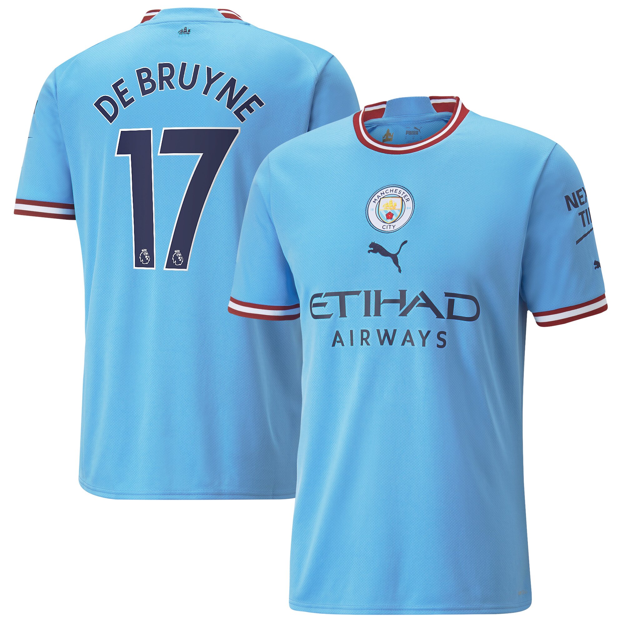 Camisola Principal Man City 22/23  - De Bruyne 17 1