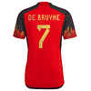 Camisola principal Bélgica 2022 - De Bruyne 7