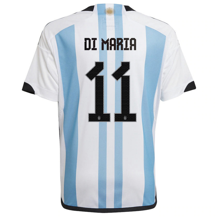 Camisola Principal Argentina 2022 - Di María 11 2