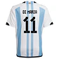 Camisola Principal Argentina 2022 - Di María 11 - Thumbnail 2