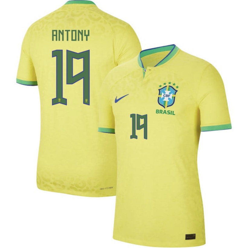 Camisola principal Brasil 22/23 - Antony 19 1