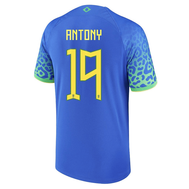 Camisola alternativa Brasil 2022 - Antony 19