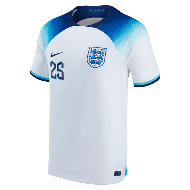 Camisola principal Inglaterra 2022 - Saka 25