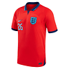 Camisola alternativa Inglaterra 22/23 - Bellingham 26 - Versão adepto