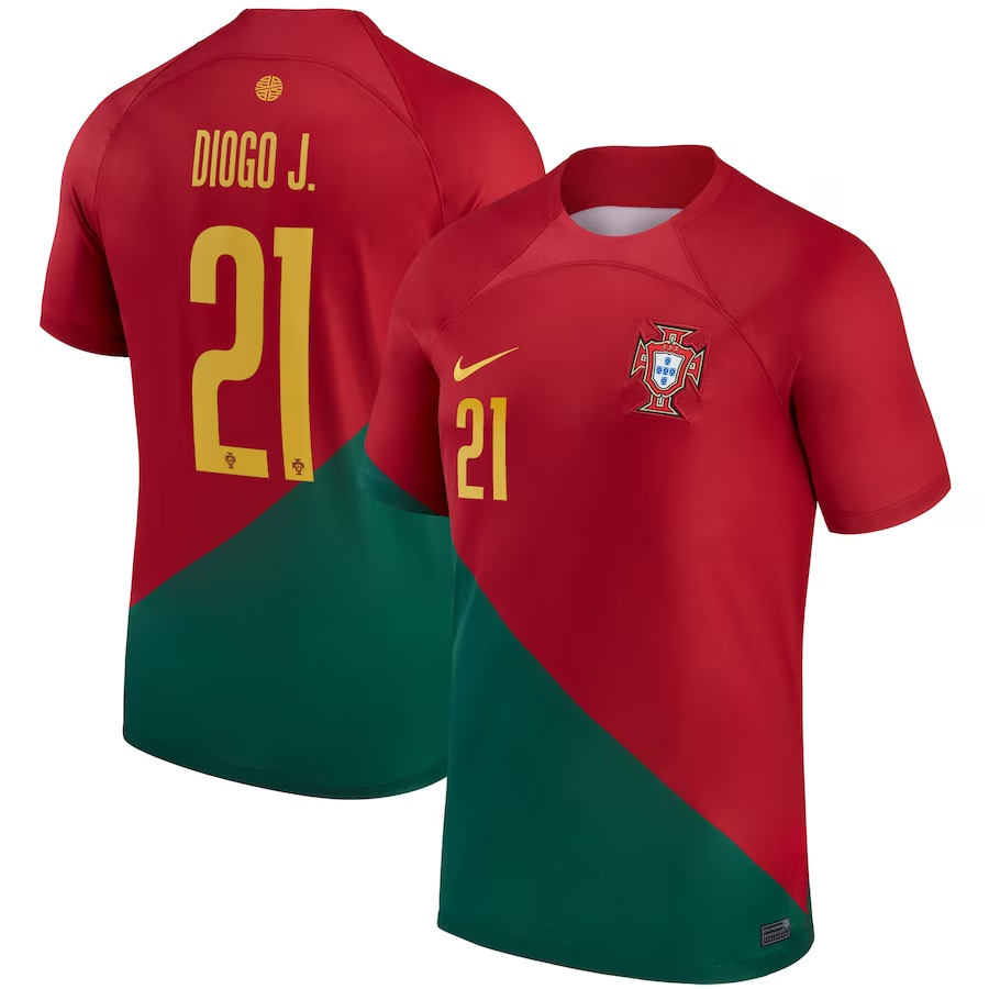 Camisola Principal Portugal 2022 - Diogo J. 21 1