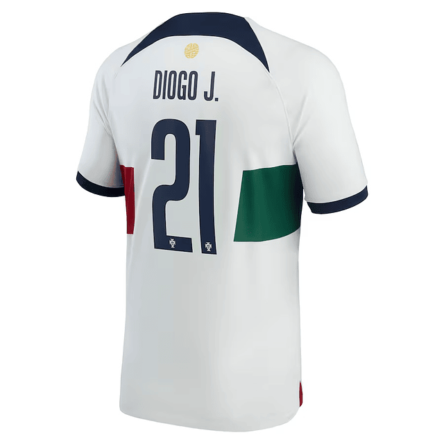 Camisola alternativa Portugal 2022 - Diogo J. 21