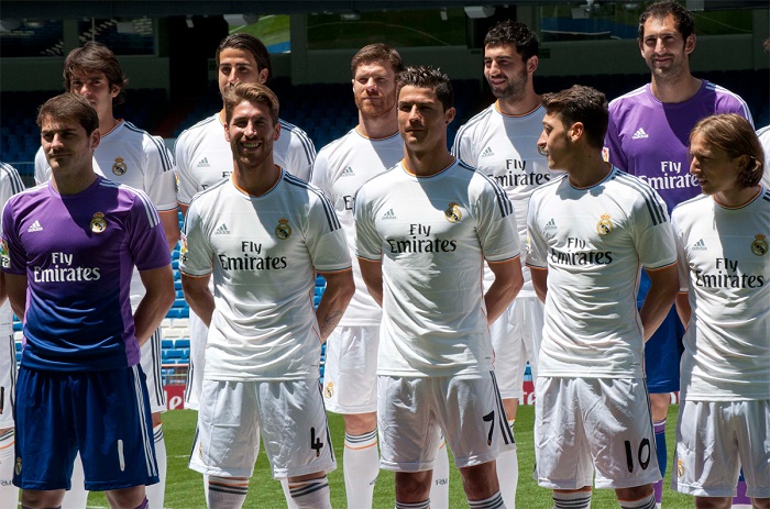 Camisola principal Real Madrid 2013/2014 - Versão adepto 2