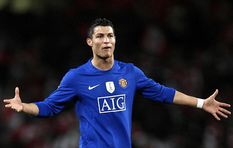 Camisola alternativa Manchester United 2008/2009 - versão adepto