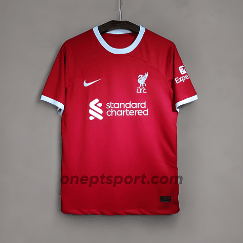 Camisola Principal Liverpool 23/24 Versão adepto