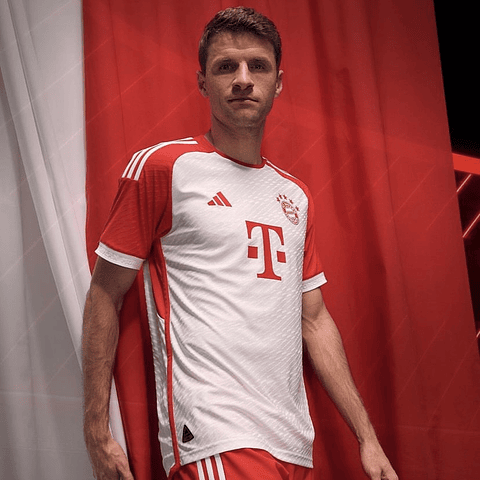Camisola Principal Bayern Munique 23/24 - Versão adepto