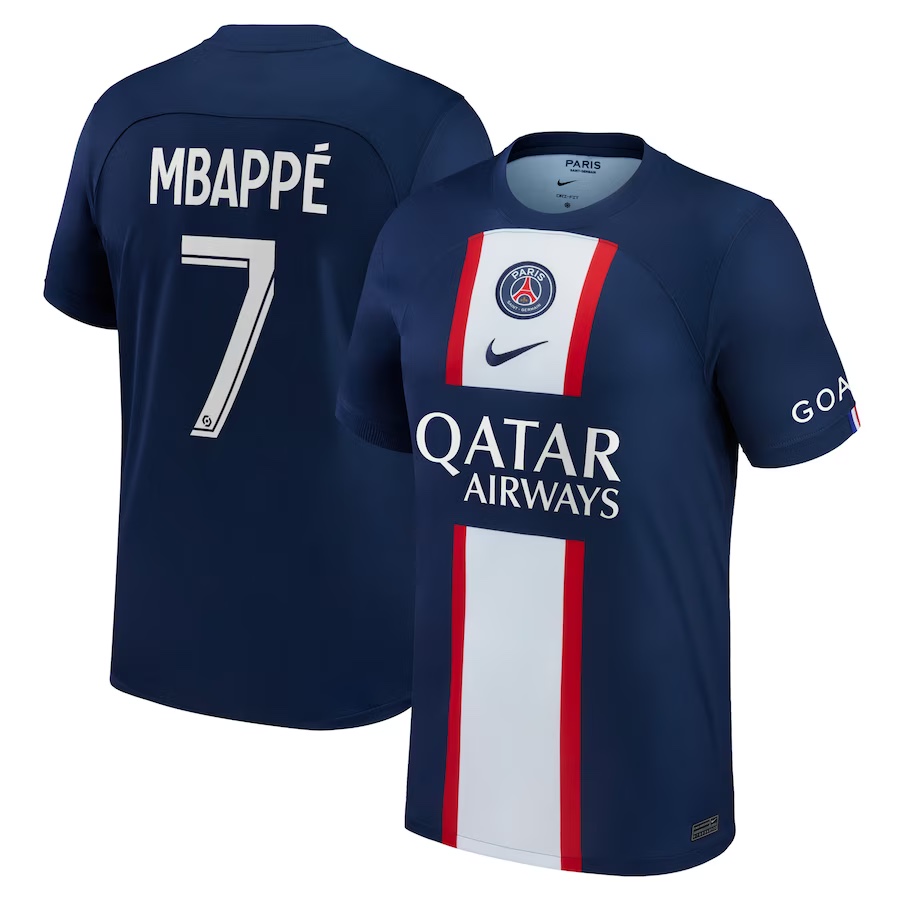 Camisola principal PSG 22/23 - Mbappé 7 1