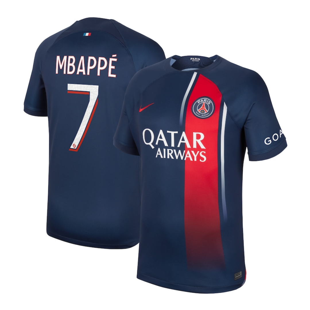 Criança - Camisola principal PSG 23/24 - Mbappé 7 1