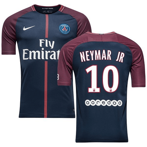 Camisola principal PSG 2017/2018 - Neymar Jr 10 - Versão adepto