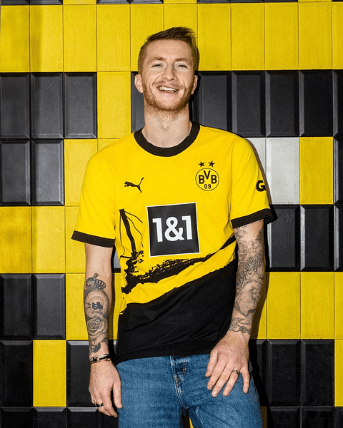Camisola Principal Borussia Dortmund 23/24 - Versão adepto