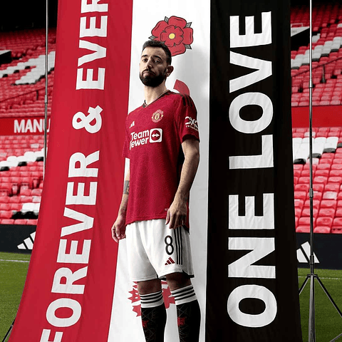 Camisola principal Man United 23/24 - Versão Adepto