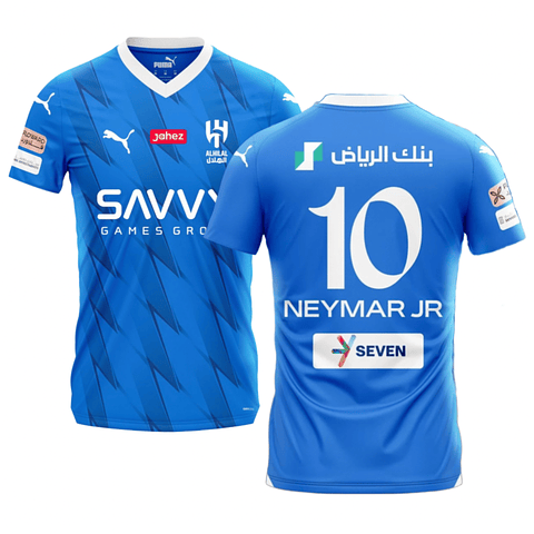 Camisola principal Al-Hilal 23/24 - Neymar Jr 10 - Versão adepto