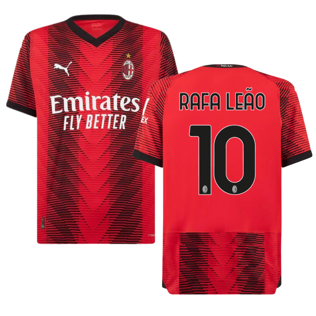 Camisola principal AC Milan 23/24 - Rafa Leão 10 1