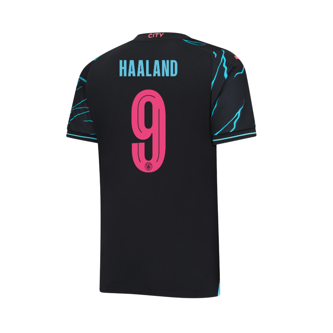 3ª Camisola Man City 23/24 - Haaland 9 - Versão adepto 2