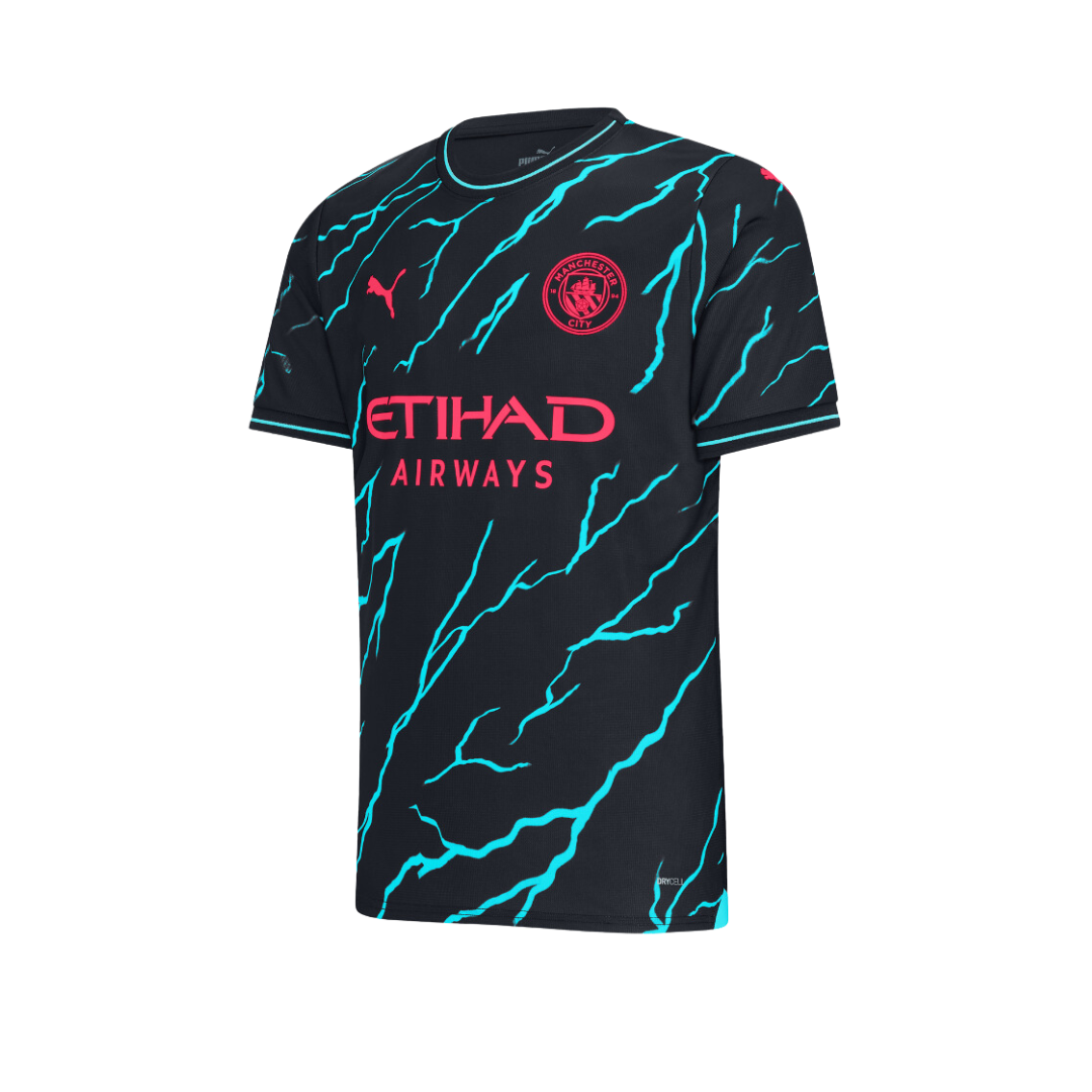 3ª Camisola Man City 23/24 - Haaland 9 - Versão adepto 3