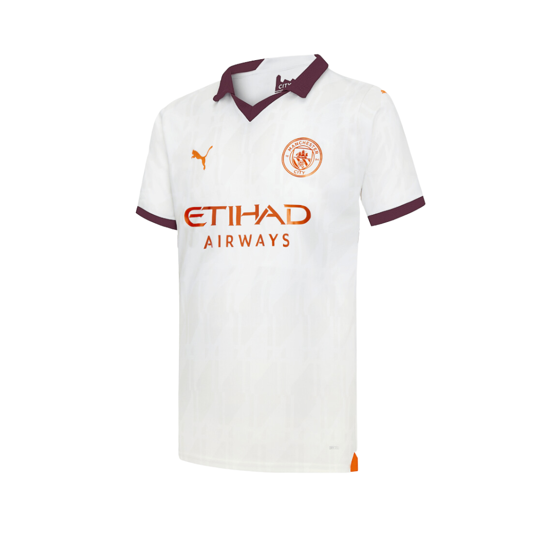 Camisola alternativa Man City 23/24 - Haaland 9 - Versão adepto 4