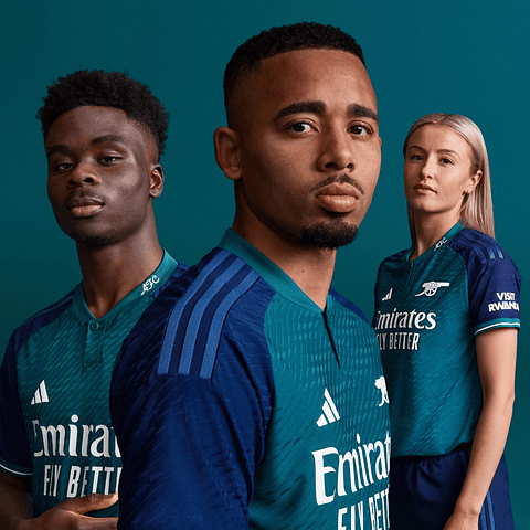 3ª Camisola Arsenal 23/24 - Versão Adepto