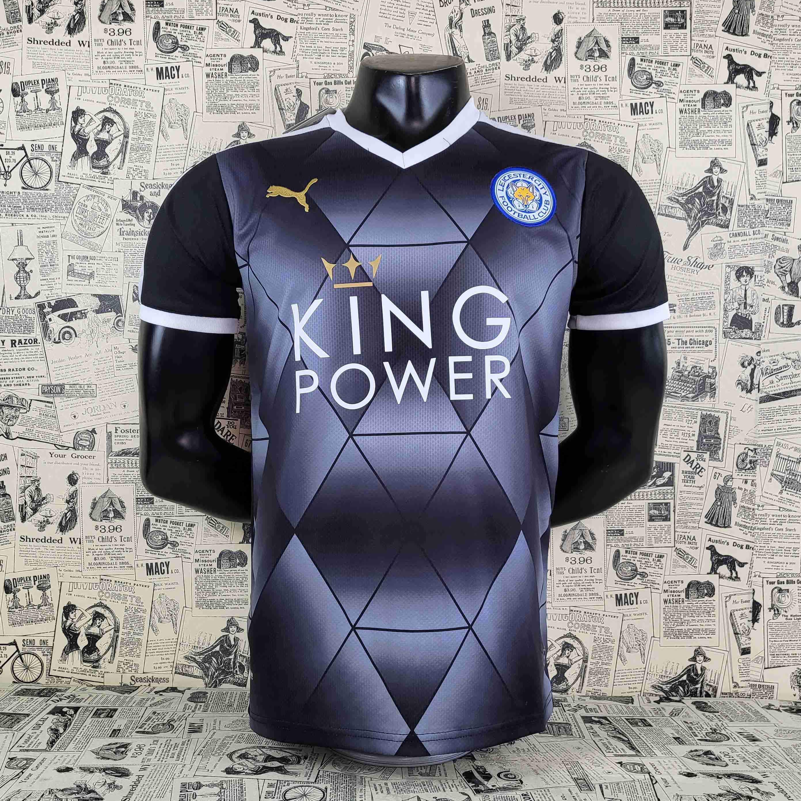 Camisola alternativa Leicester 2015/2016 4