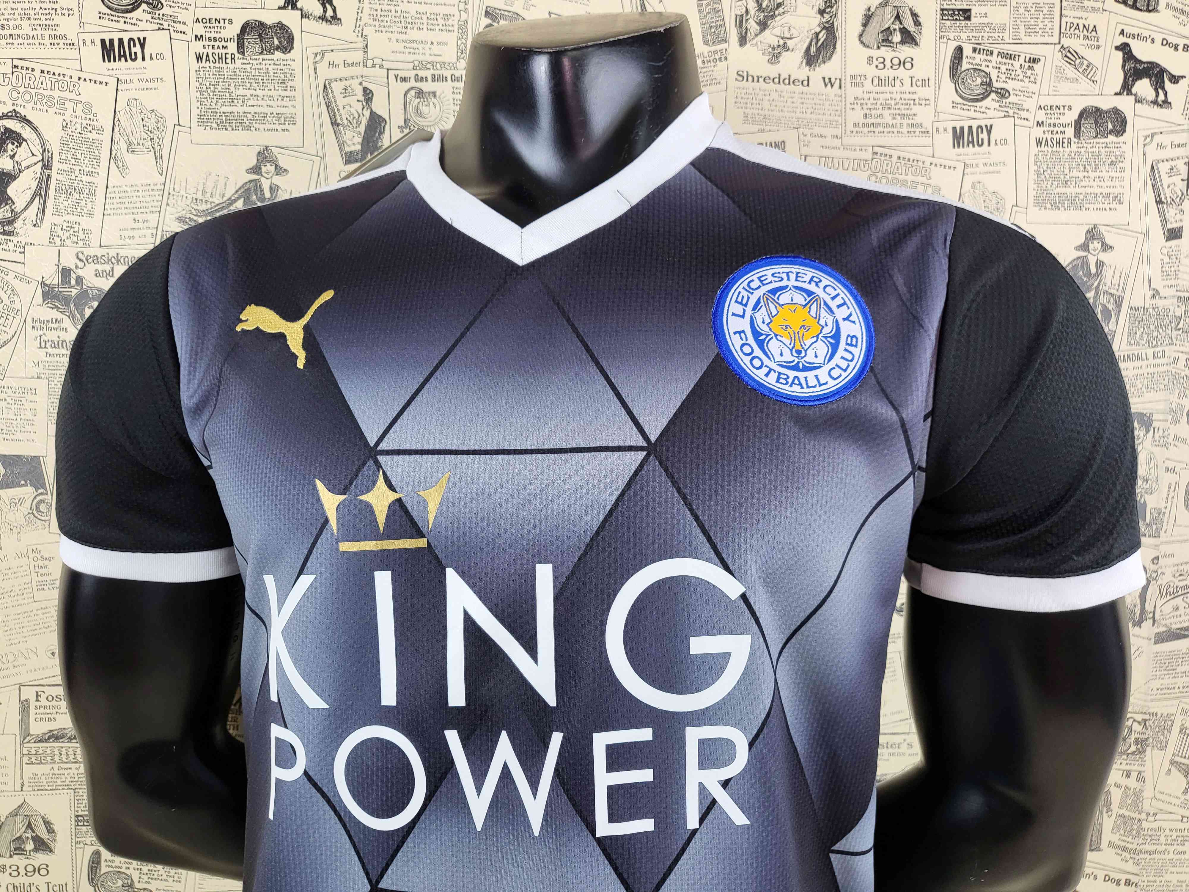 Camisola alternativa Leicester 2015/2016 10