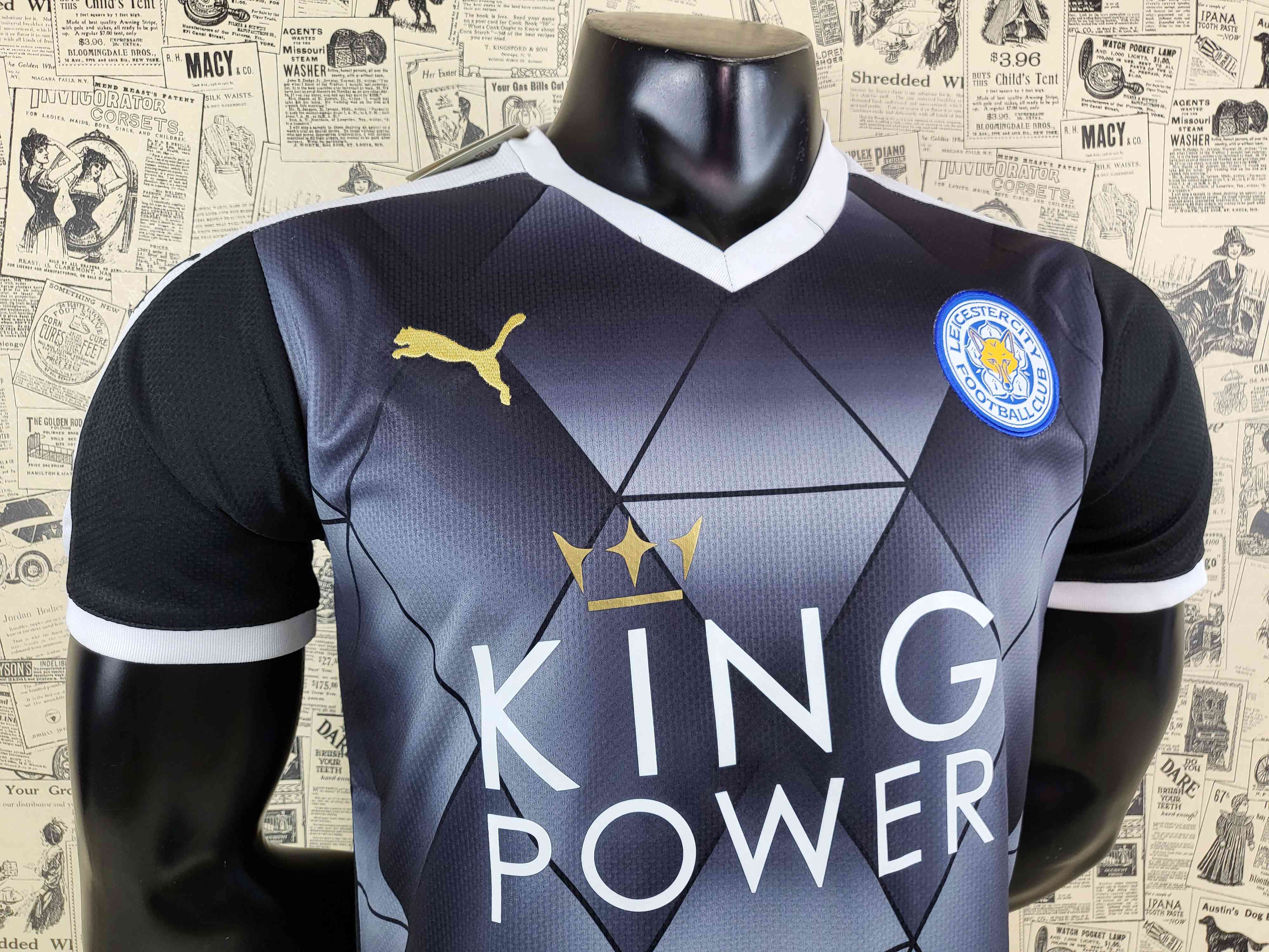 Camisola alternativa Leicester 2015/2016 8
