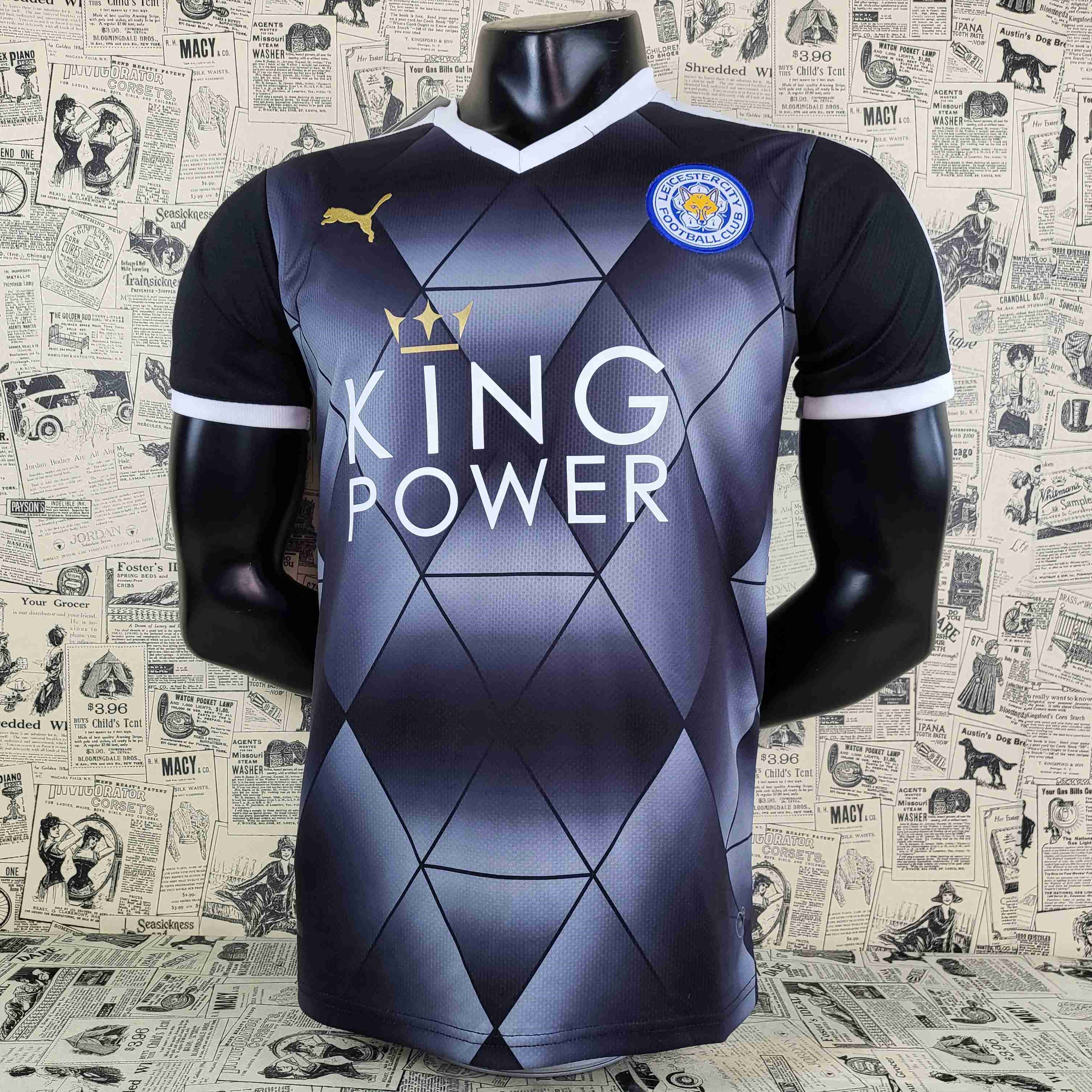 Camisola alternativa Leicester 2015/2016 5