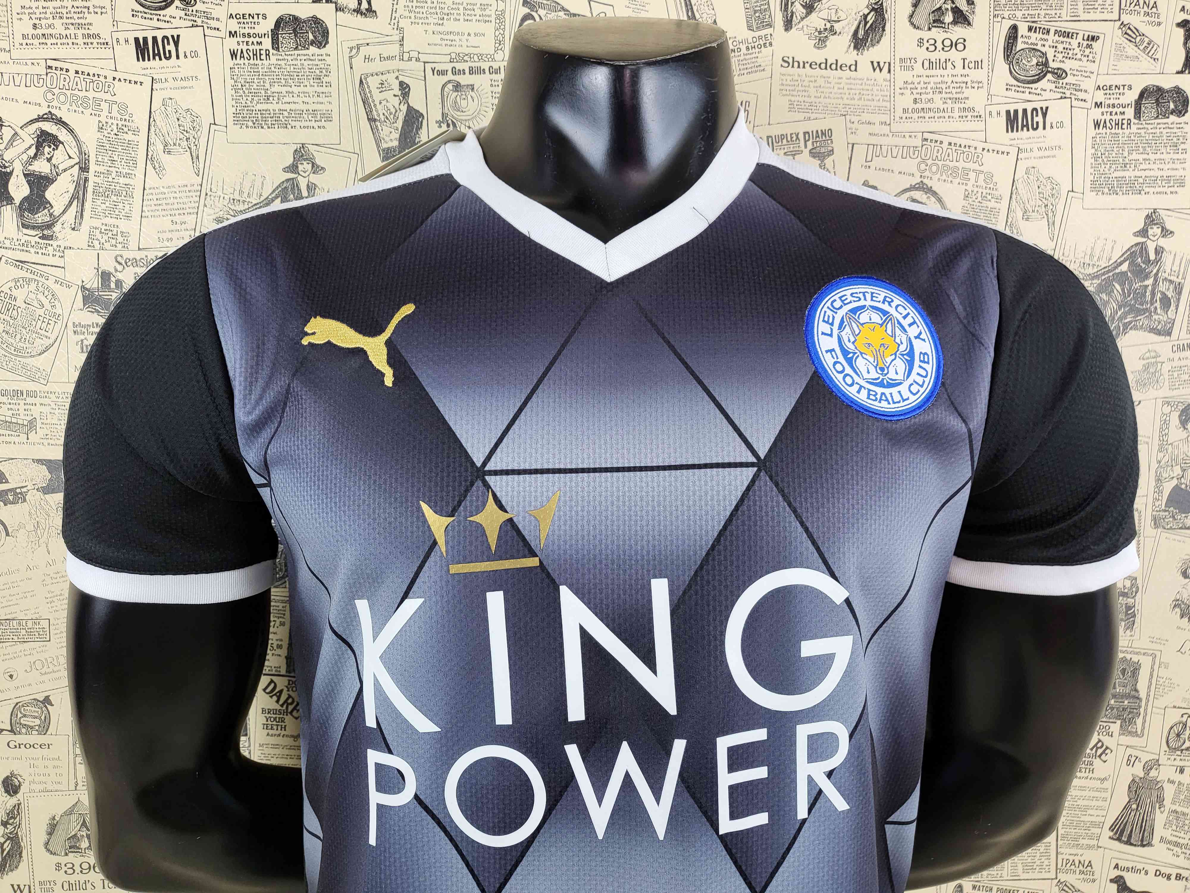 Camisola alternativa Leicester 2015/2016 9