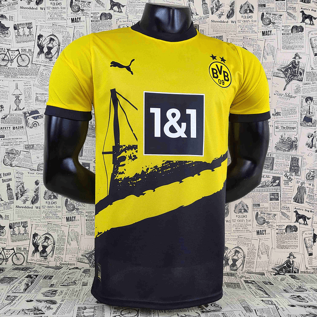 Camisola Principal Borussia Dortmund 23/24 - Versão adepto