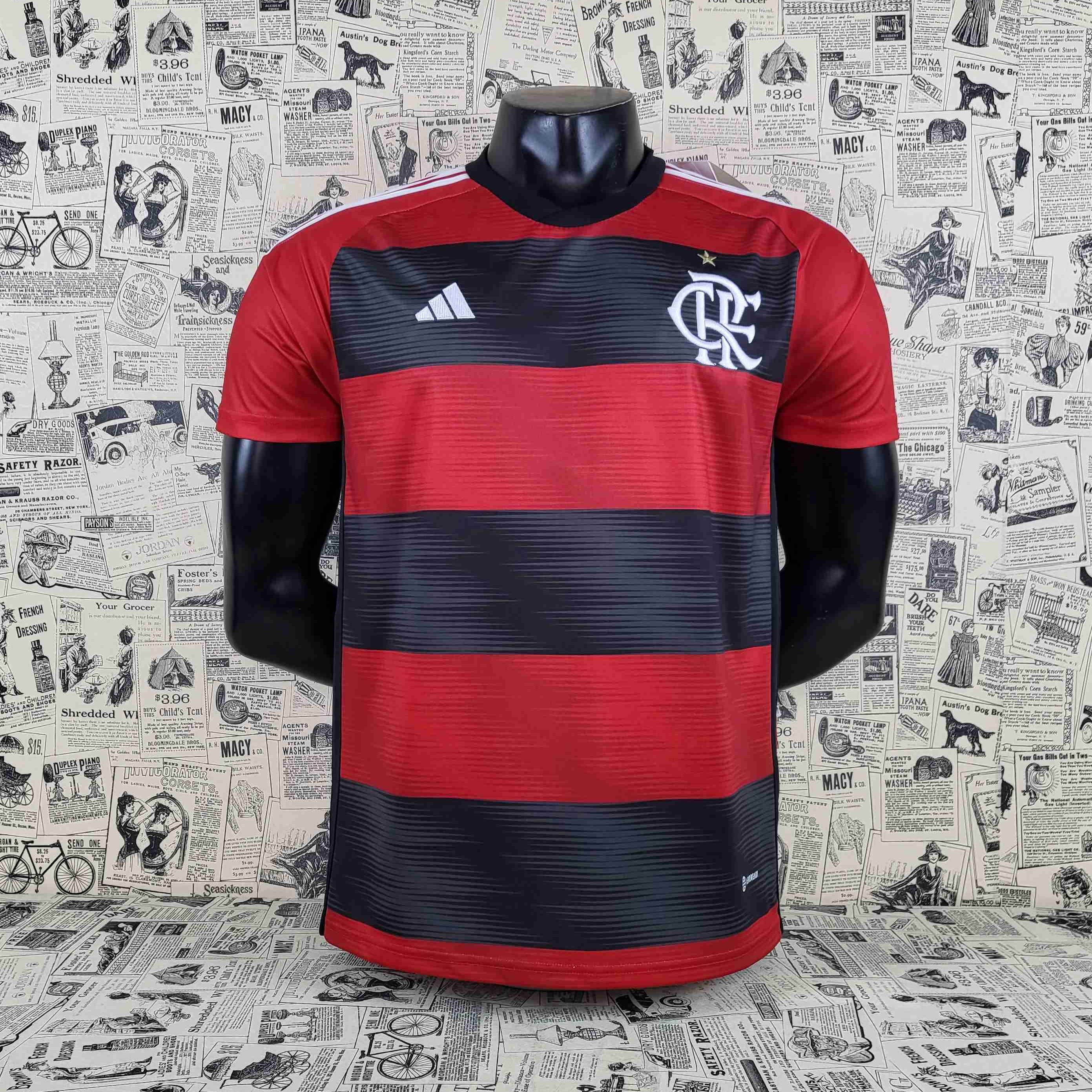 Camisola Principal Flamengo 23/24 - Versão adepto 1