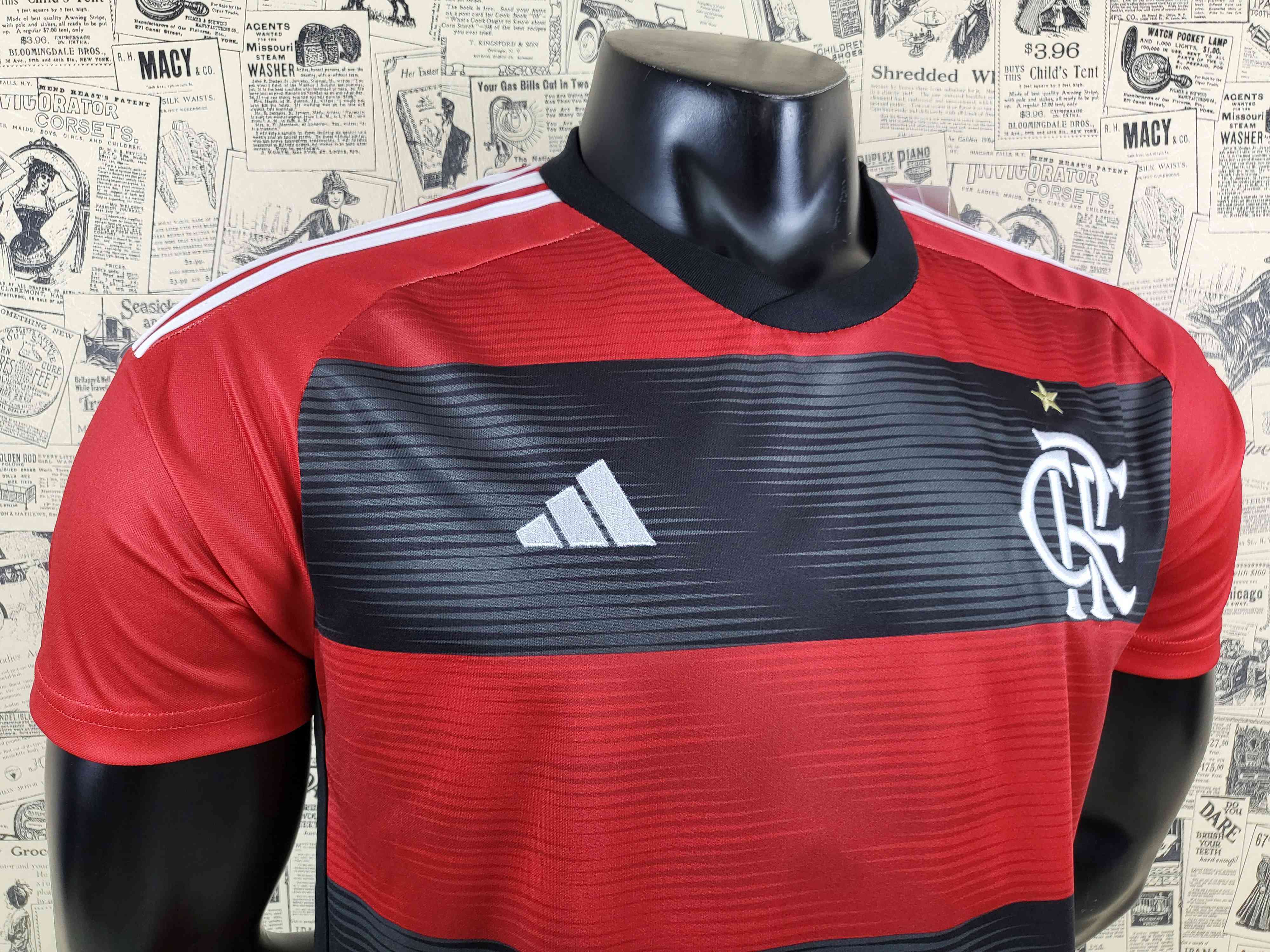Camisola Principal Flamengo 23/24 - Versão adepto 10