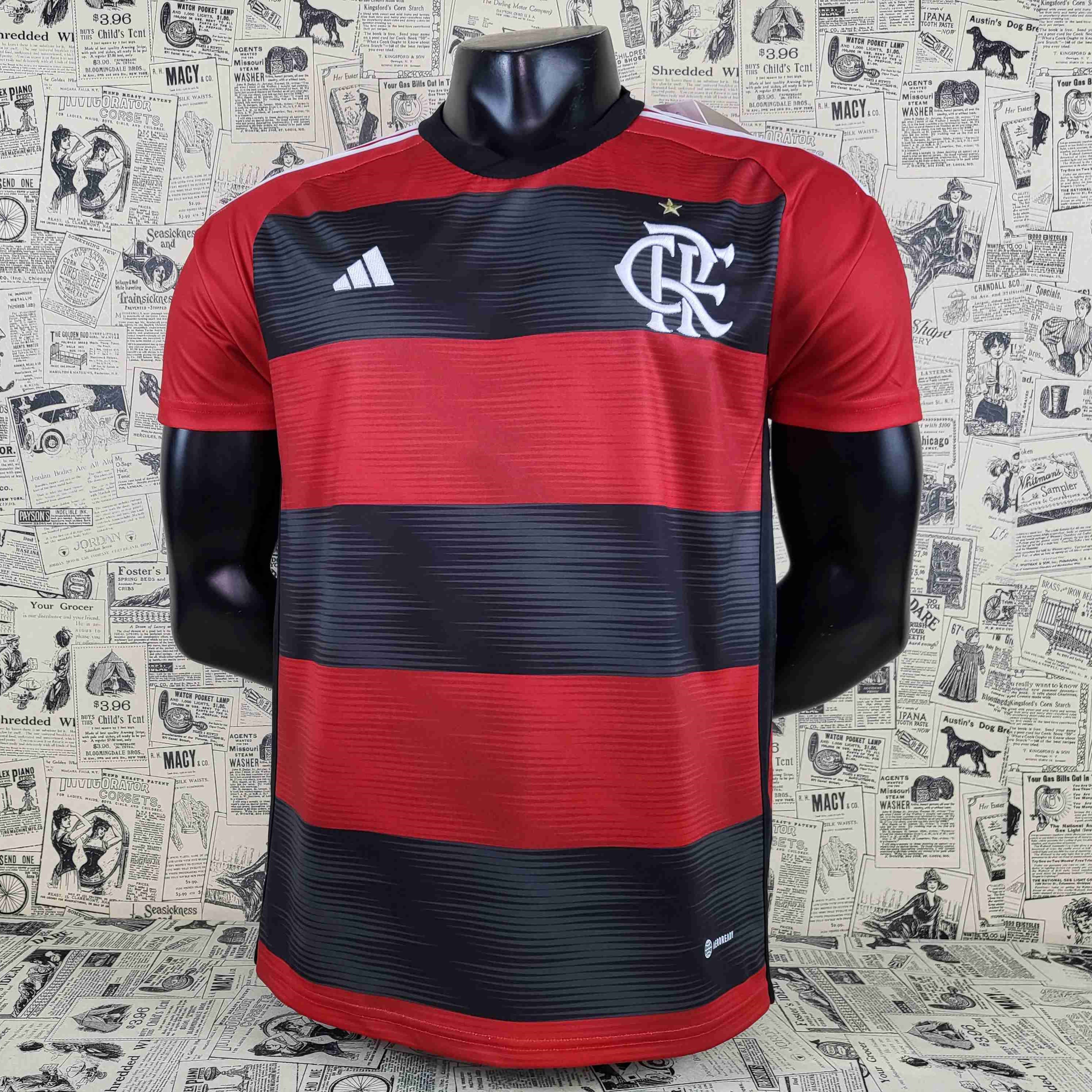 Camisola Principal Flamengo 23/24 - Versão adepto 4