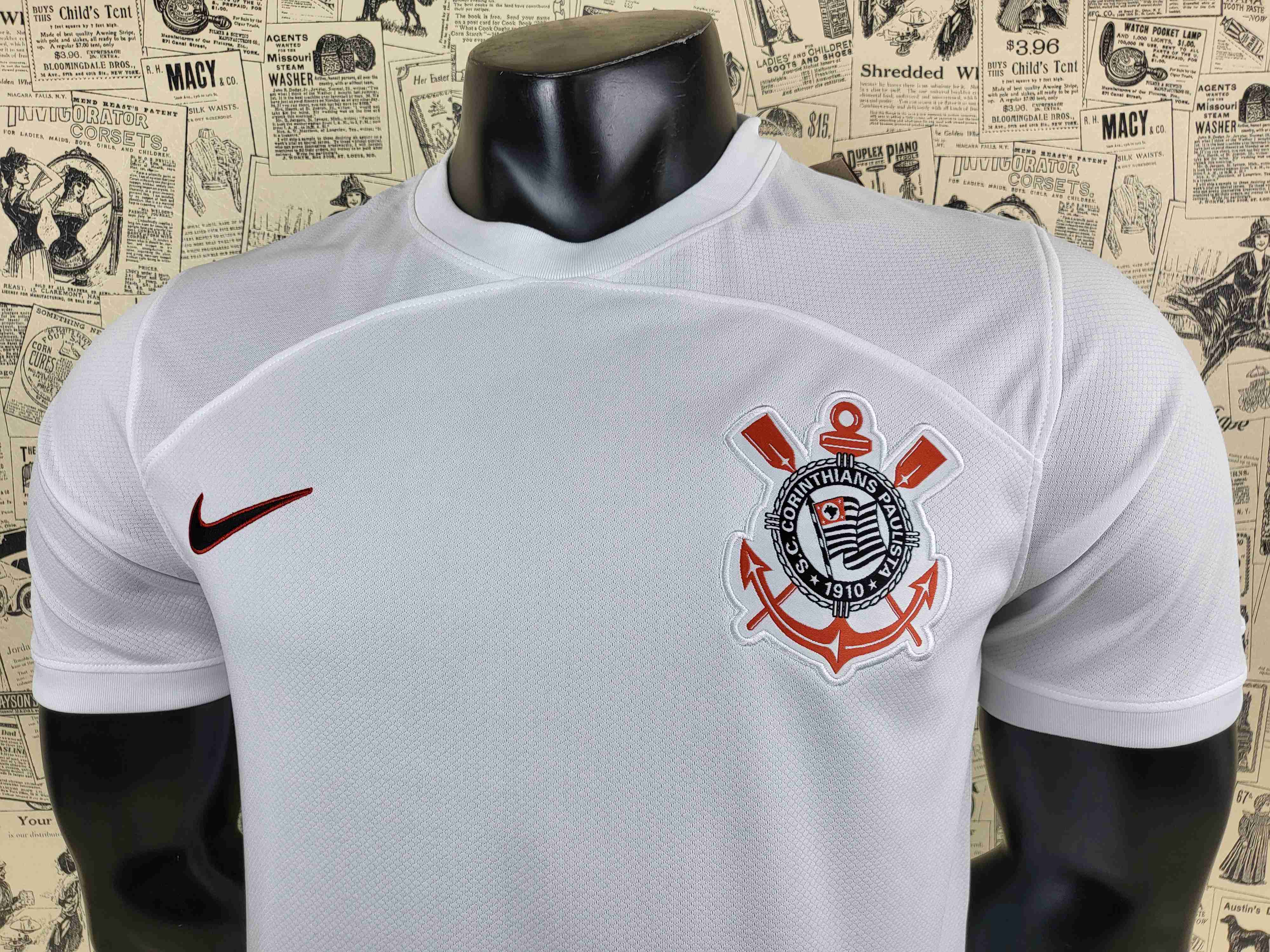 Camisola Principal Corinthians 23/24 - Versão adepto 12