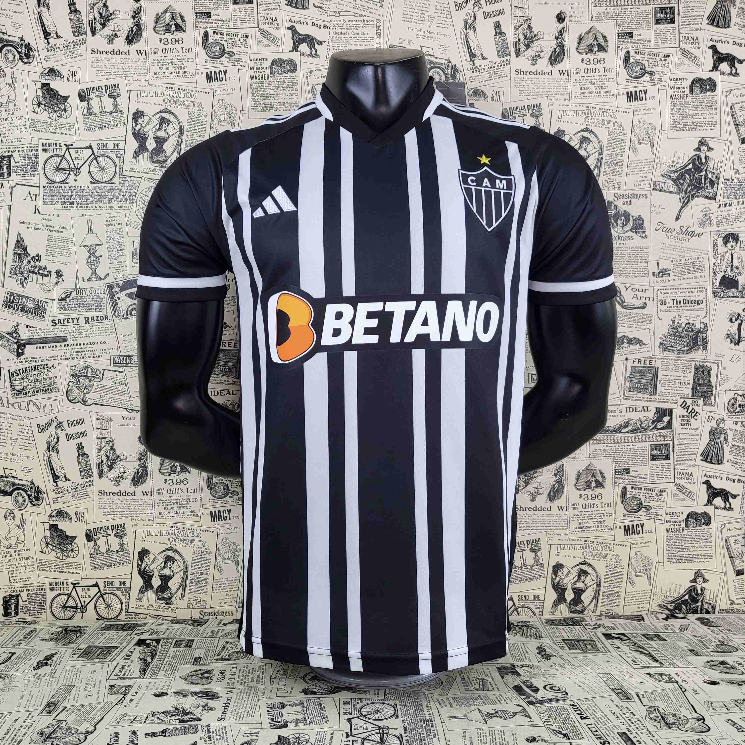 Camisola Principal Atlético Mineiro 23/24 - Versão adepto 3