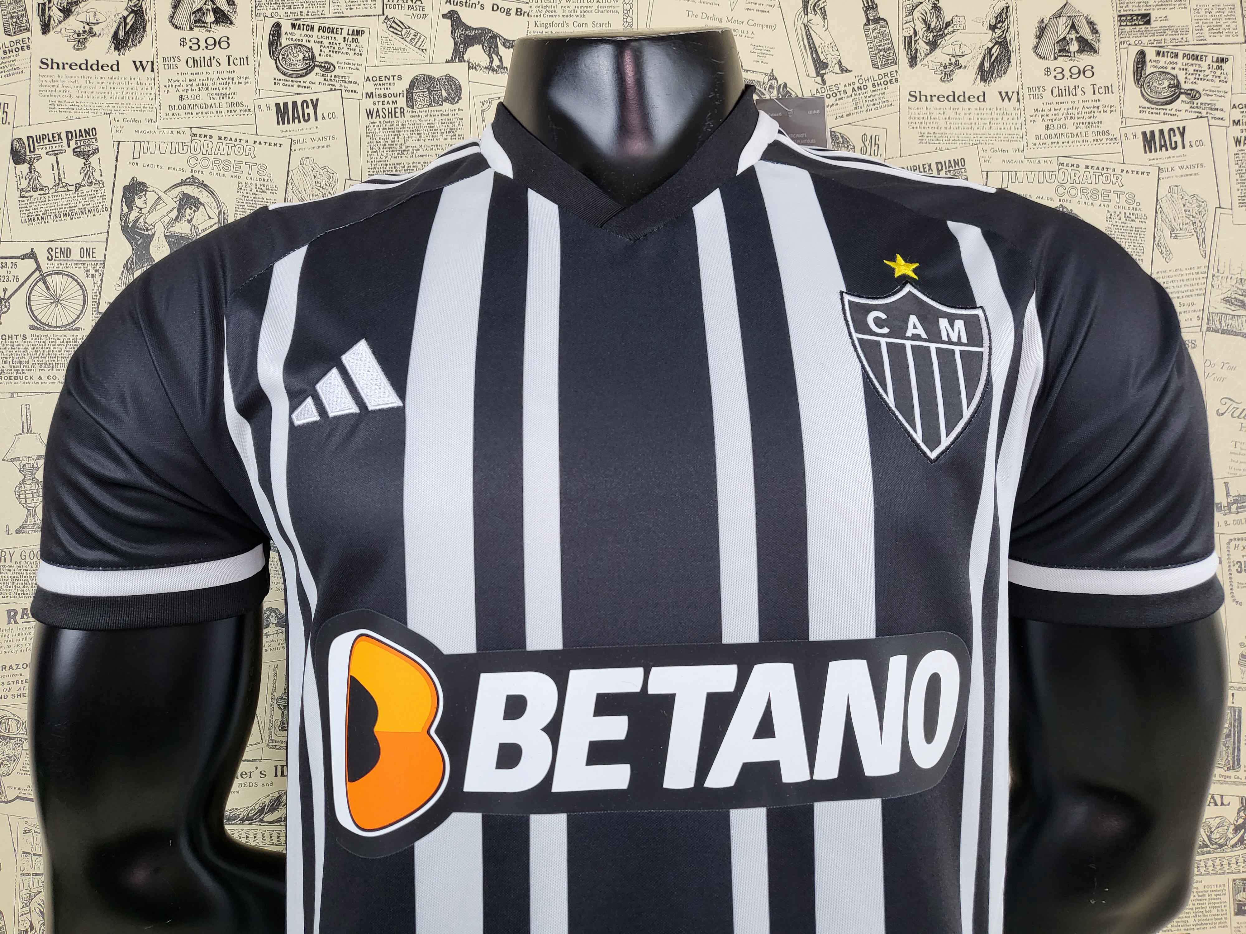 Camisola Principal Atlético Mineiro 23/24 - Versão adepto 12