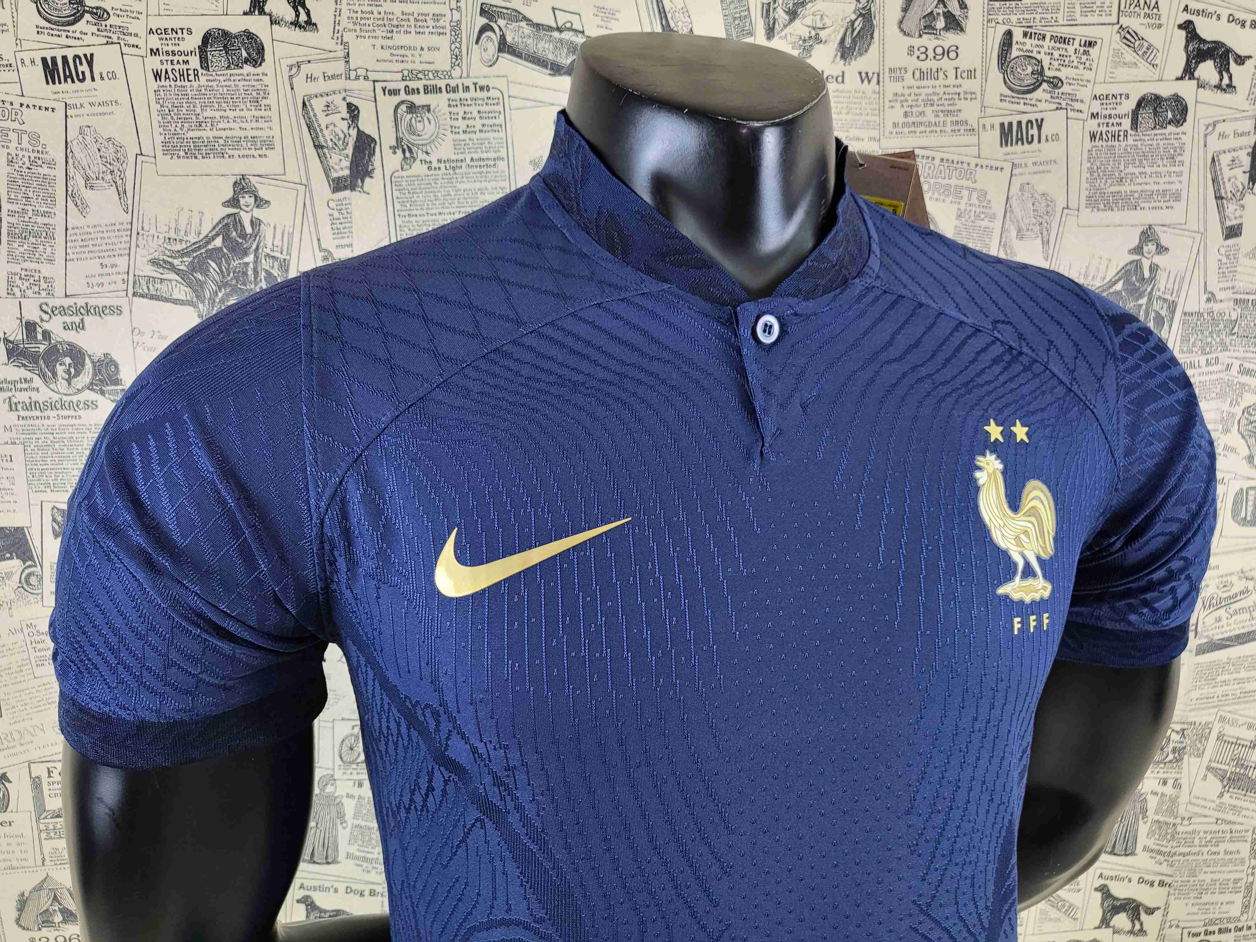 Camisola Principal França 2022 - Versão Jogador 12