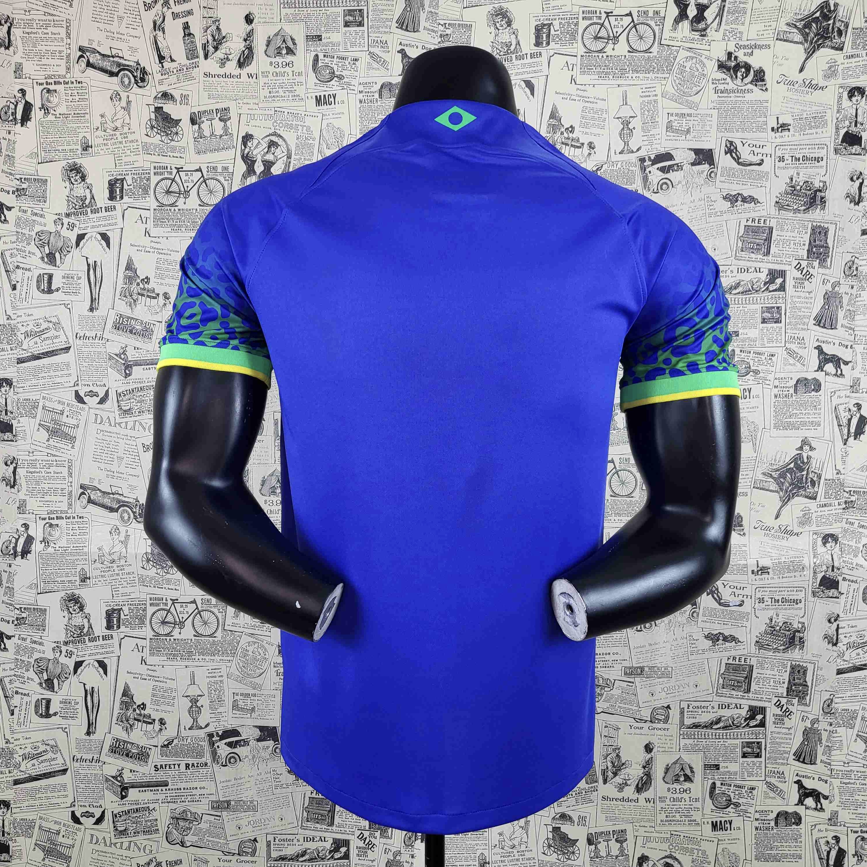 Camisola Alternativa Brasil 2022 - Versão adepto 16