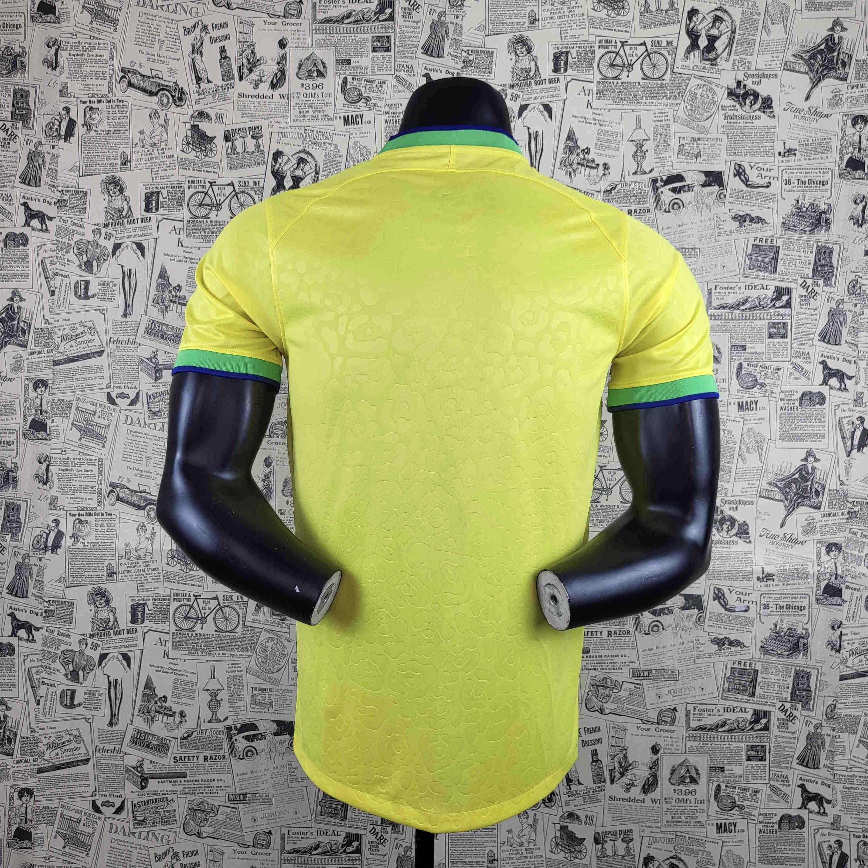 Camisola Principal Brasil 2022 - Versão adepto 15